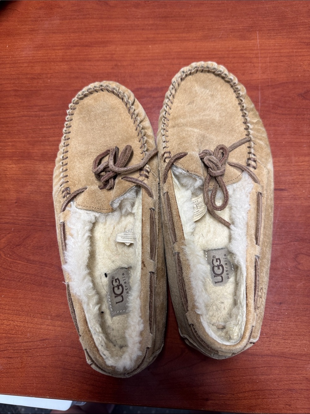 Ugg moccasins size 8 // 091006